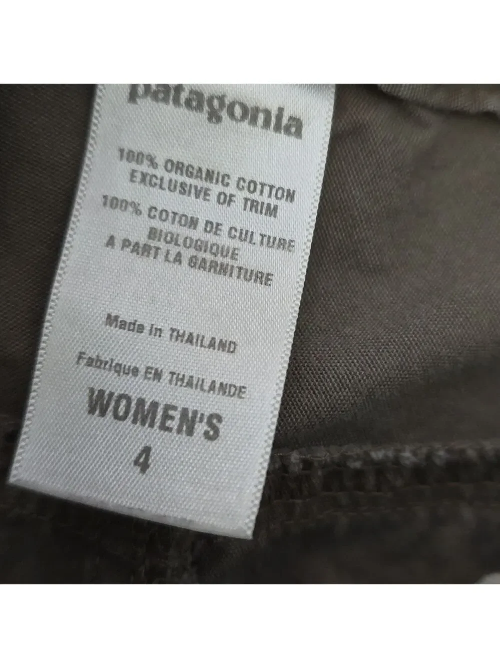 Patagonia Shorts Crop Utility Bermudas Women’s Size 4 Taupe Brown